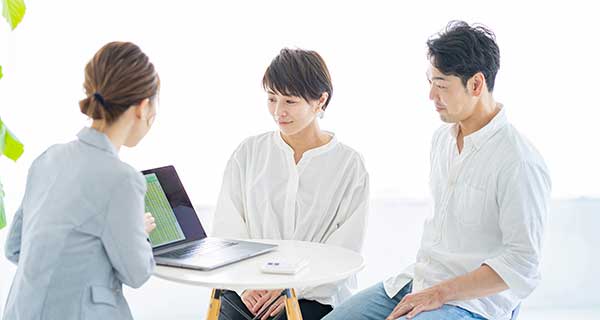 お客様との打ち合せ